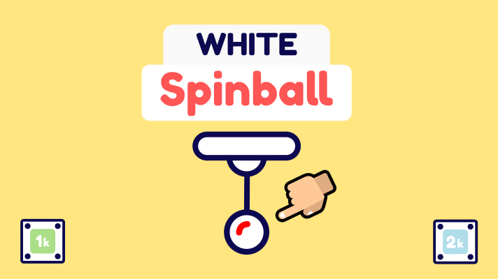 White Spinball Game Image