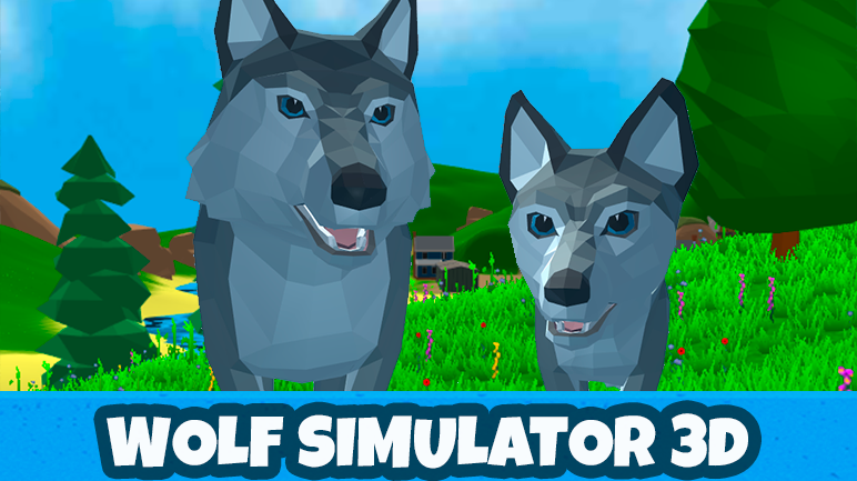 Wolf Simulator: Wild Animals 3D Game Image