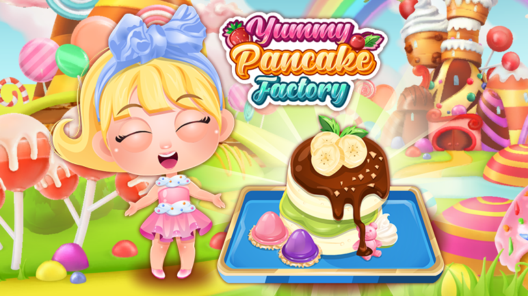 Yummy Pancake Factory Game Image