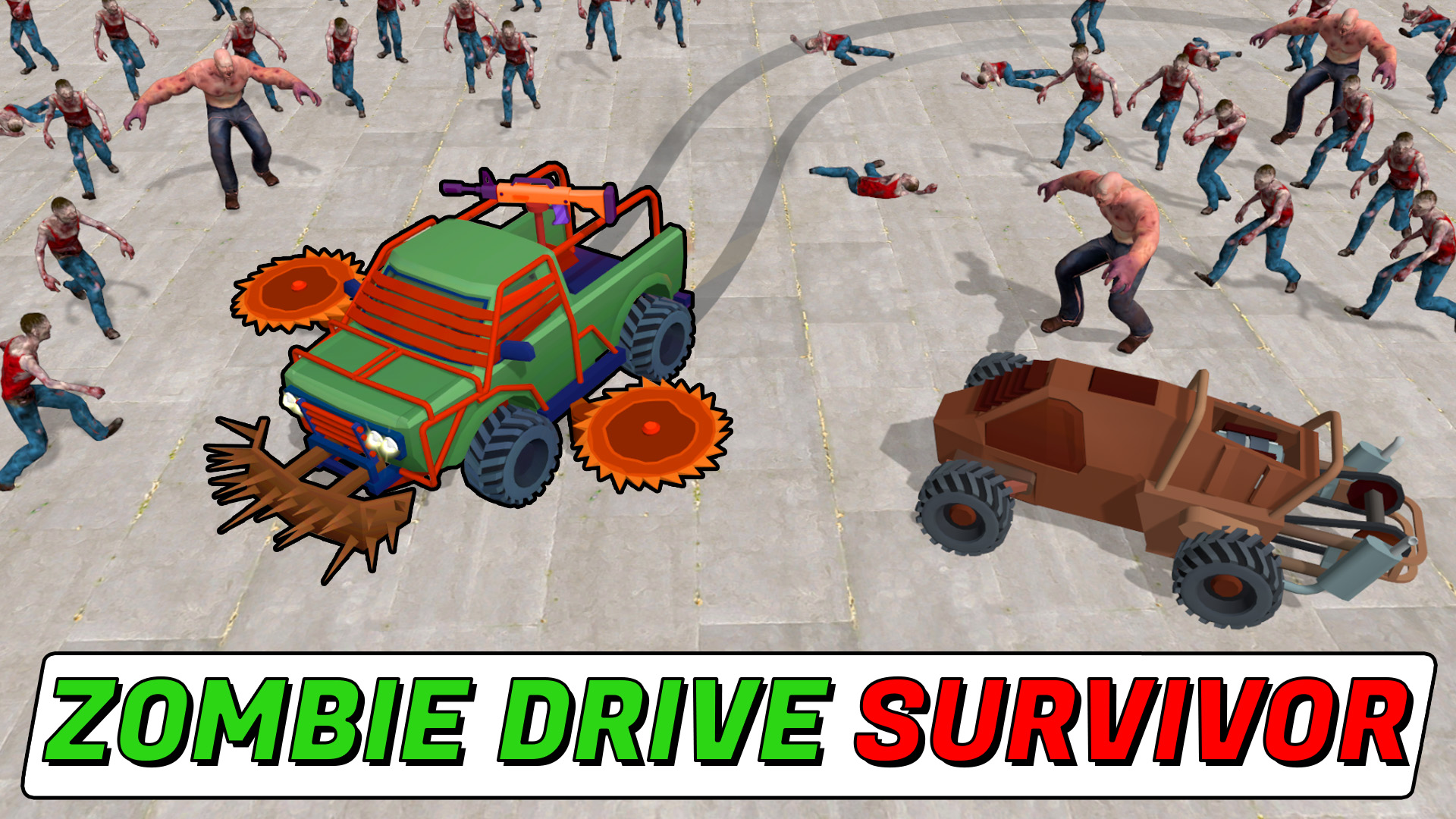 Zombie Drive Survivor Game Image