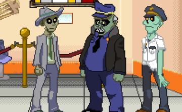 Zombie Society: Dead Detective vs Nine Deaths Cat Game Image