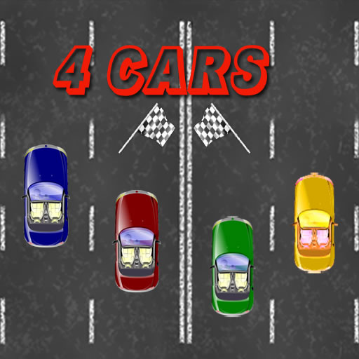 4 cars Game Image