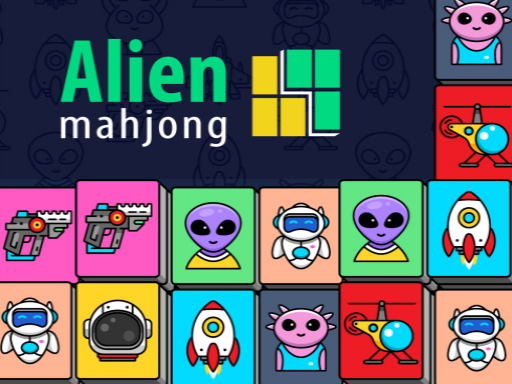 Alien Mahjong Game Image