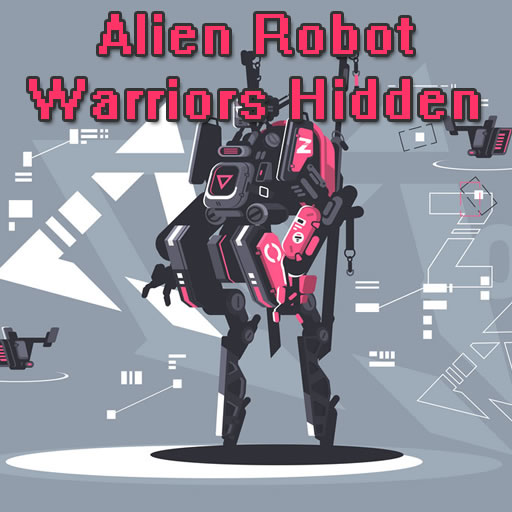 Alien Robot Warrior Hidden Game Image