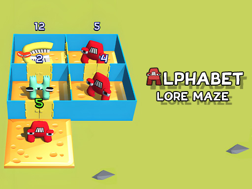 Alphabet Lore Maze Game Image