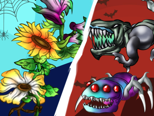 Angry Plants Flower Game Image
