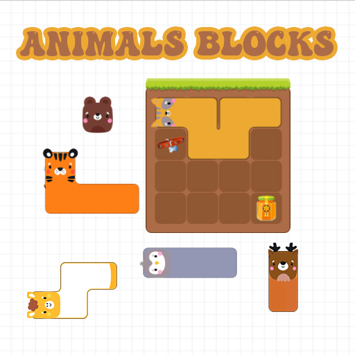 Animals Blocks Game Image