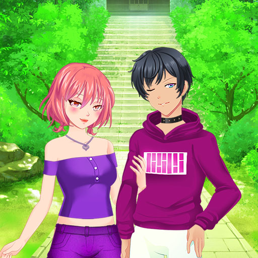 Anime Couple Dress Up Game Image