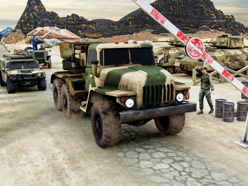 Army Machine Transporter Truck Game Image