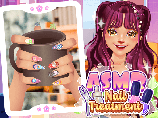 ASMR Nail Treatment Game Image