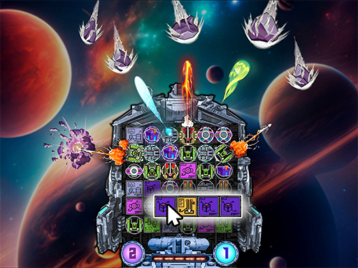 Asteroid Shield: Tile-Matching Space Defense Game Image