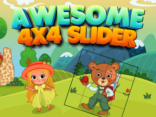 Awesome 4x4 Slider Game Image