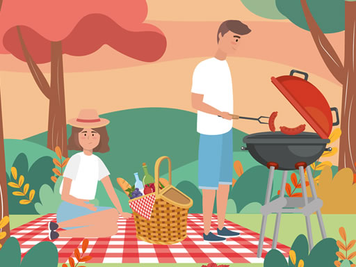 Barbecue Picnic Hidden Objects Game Image