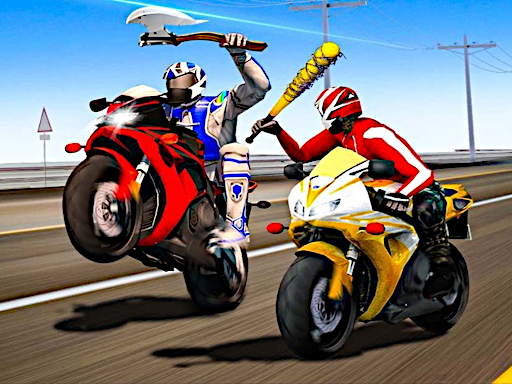 Biker Battle 3D Game Image