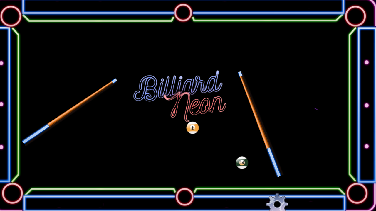 Billiard Neon Game Image