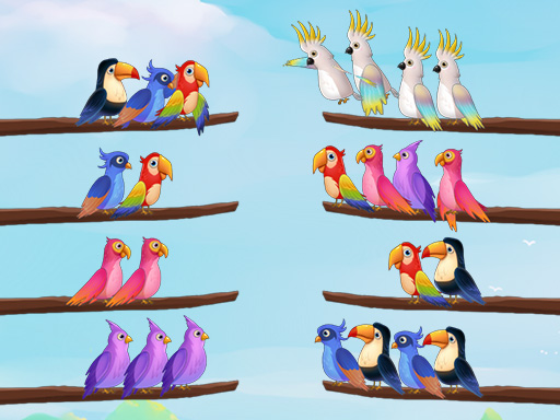 Bird Sort Puzzle Game Image