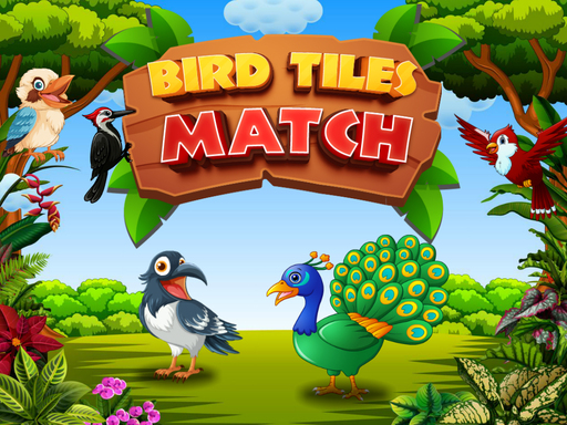 Bird Tiles Match Game Image