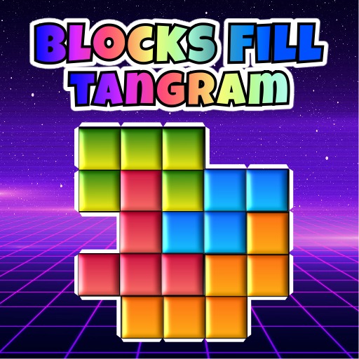 Blocks Fill Tangram Puzzle Game Image