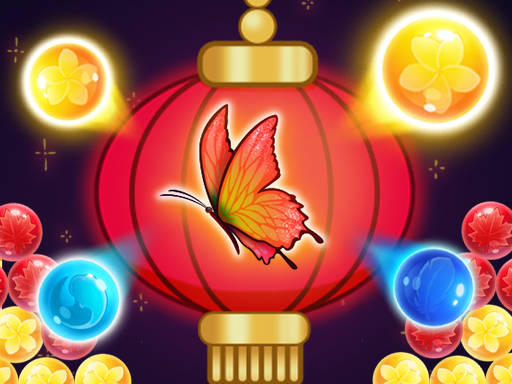 Bubble Shooter Butterfly Game Image