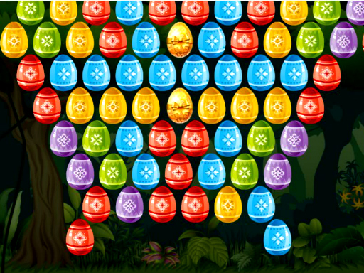 Bubble Shooter Easter Game Image