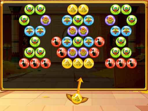 Bubble Shooter Egypt Game Image