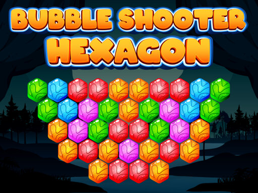 Bubble Shooter Hexagon Game Image