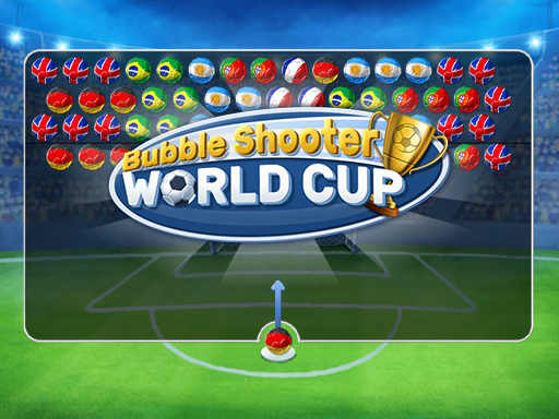 Bubble Shooter World Cup Game Image