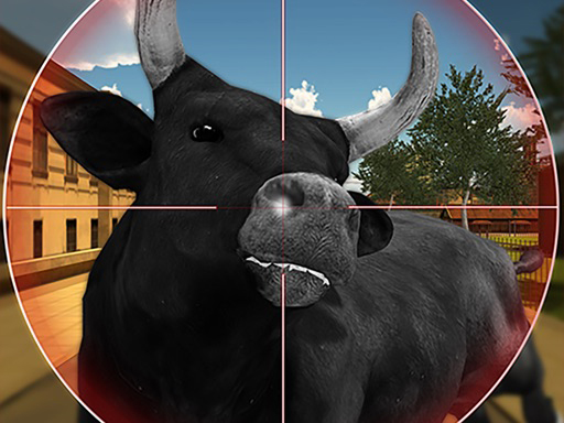 Bull Shooting Game Image