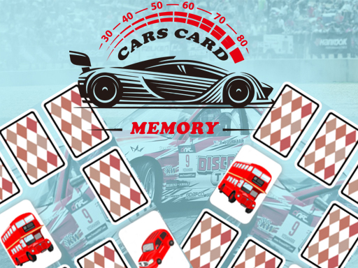 Cars Card Memory Game Image