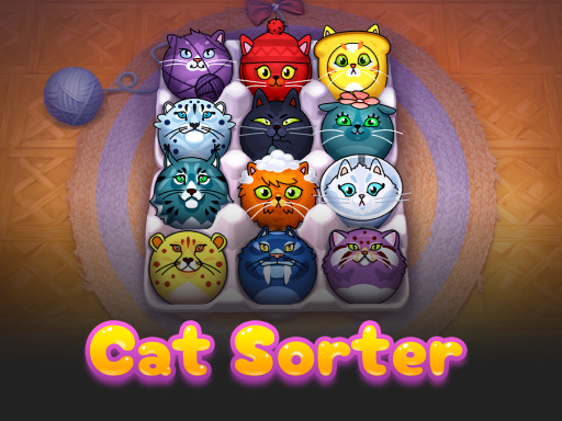 Cat Sorter Puzzle Game Image