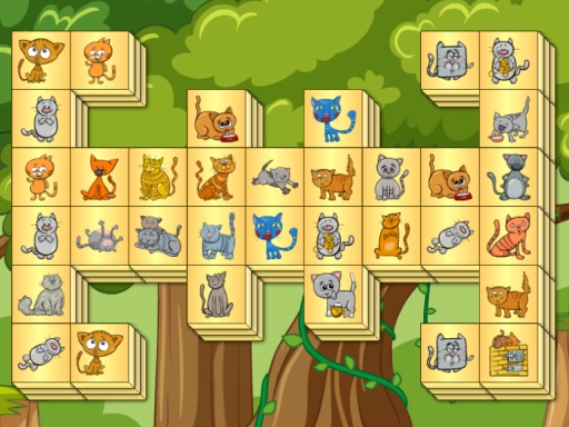 Cats Mahjong Game Image