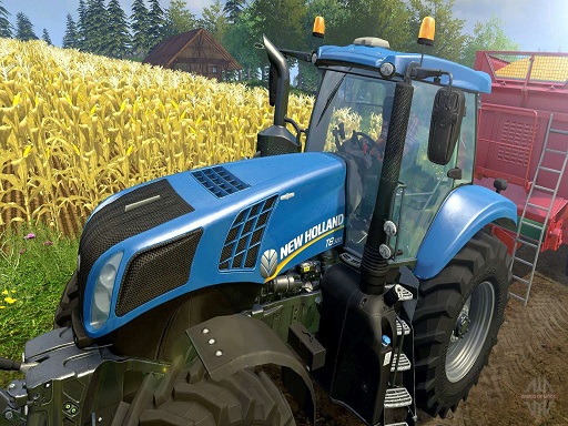 Chained Tractor Train Towing Duty 2020 Game Image