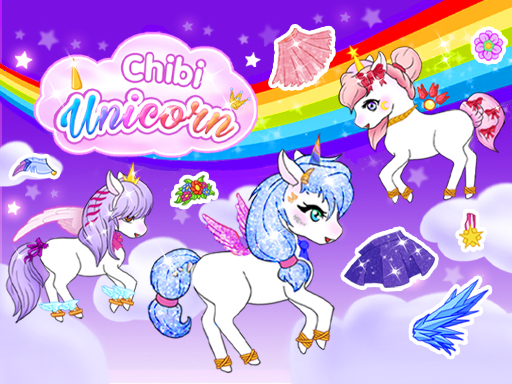 Chibi Unicorn Games for Girls Game Image