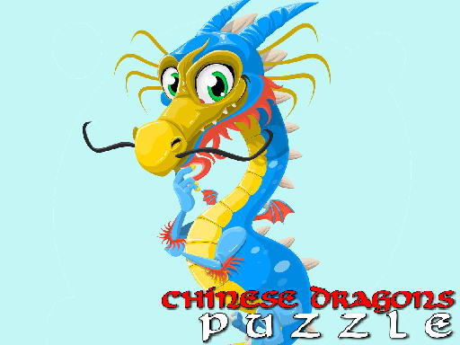 Chinese Dragons Puzzle Game Image