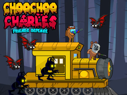 ChooChoo Charles Friends Defense Game Image