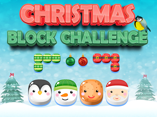Christmas Block Challenge Game Image