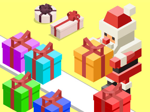 Christmas Gift Line Game Image