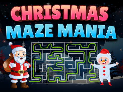 Christmas Maze Mania Game Image