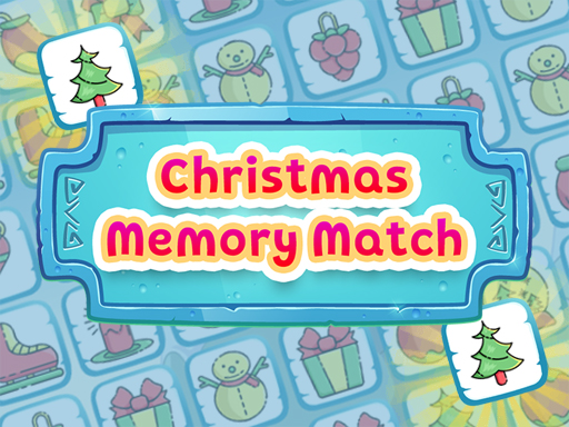 Christmas Memory Match Game Image