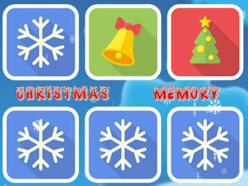 Christmas Memory Matching Game Image