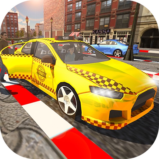 City Taxi Driver Simulator : Car Driving Games Game Image