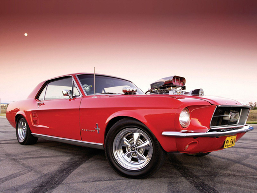 Classic Muscle Cars Jigsaw Puzzle 2 Game Image