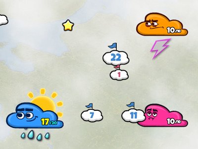 Cloud Wars SnowFall Game Image