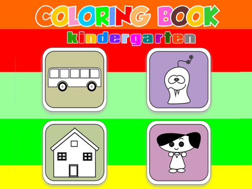 Coloring Book Kindergarten Game Image