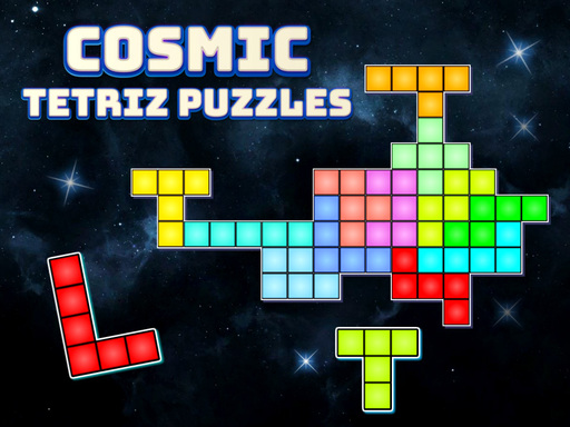 Cosmic Tetriz Puzzles Game Image