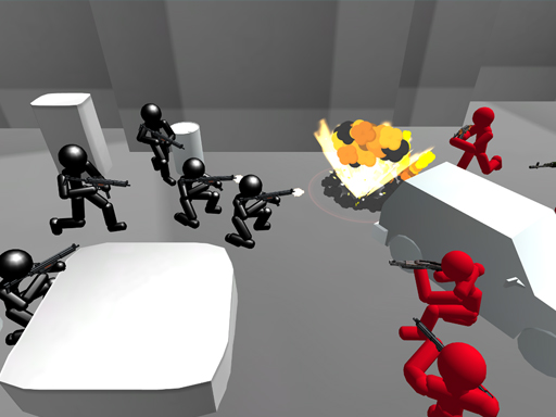 Counter Stickman Battle Simulator Game Image