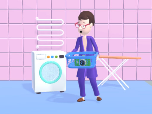Crazy Laundry Game Image