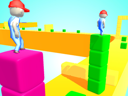 Cube Tower Surfer Game Image