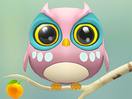 Cute Owl Puzzle Game Image
