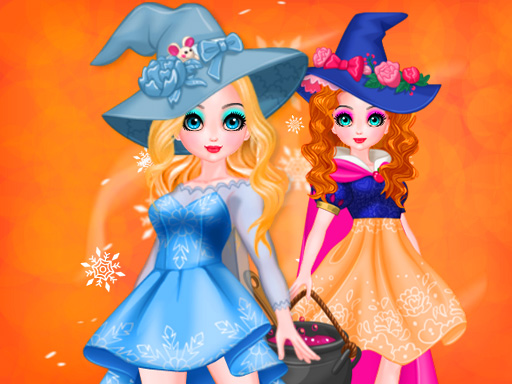 Cute Witch Princess Game Image
